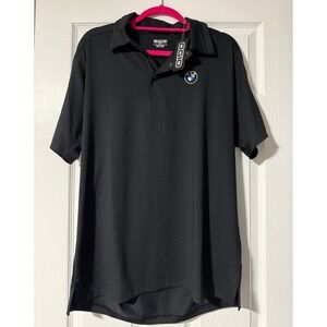 OGIO Men's BMW Silk Polo Snap-On Button Down - NWT (SZ-LG)